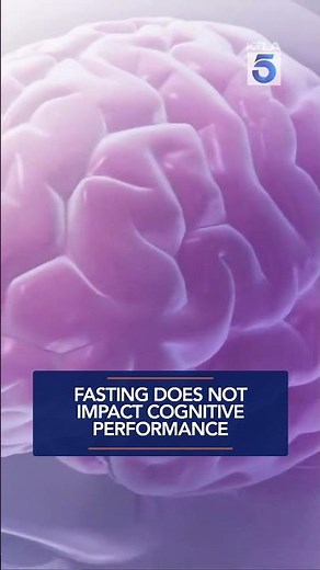 Fasting does not impact cognitive performance #study