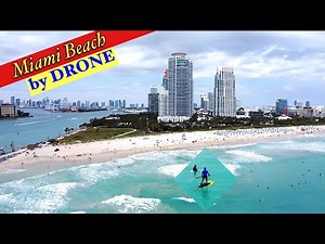 Miami Beach Spring Break by Drone 4K