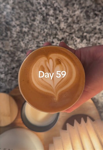 Latte Art Mastery on Day 59: Oatmilk Edition