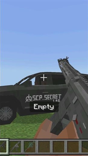 SCP Secret Lab addon in Minecraft PE - NEW GUNS ADDON MCPE