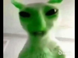 Green alien cat 10 minutes