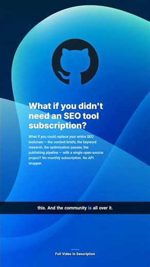 SEO Machine: He Turned Claude Code Into a Free SEO Agency #Shorts