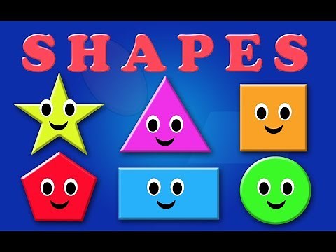 Learn About Shapes And Their Names. Learning For Kids |