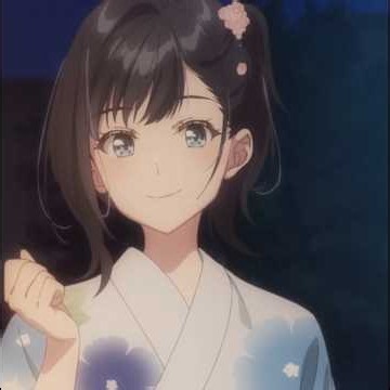 He's happy to be with her at the festival | Chitose Is in the Ramune Bottle #anime