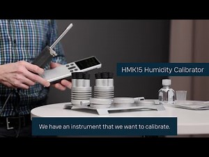 HMK15 saturated salt calibration chamber guide