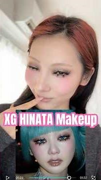I love this kind of makeup! #shorts #makeup #beauty #makeupartist #xg #hinata