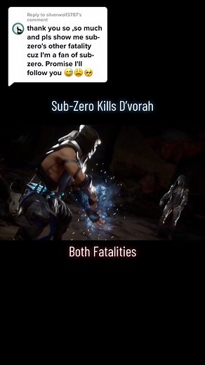 Sub-Zero Kills D’vorah - Mortal Kombat 11