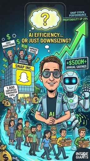 The $500 Million AI Excuse? Inside the Snap Inc. Layoffs 🤯🛰️