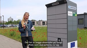 Har du tomme spraydåser, brugte batterier eller kasseret tøj, som du ikke har fået på genbrugsstationen? Det er heldigvis blevet meget nemmere at aflevere lige i nærheden, hvis du bor i Aalborg eller Nørresundby ♻️ Batterier, neglelak, spraydåser, elpærer og småt elektronik er alle eksempler på farligt affald, som nemt kan afleveres i 45 pakkebokse kaldet Basebox, som er opsat i Aalborg og Nørresundby. 📦 I boksene kan du også aflevere tekstilaffald; altså tøj der er for dårligt til genbrug. Der