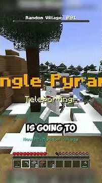Minecraft, But You Randomly Teleport To Structures...