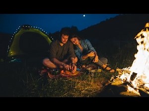 Boyfriend Girlfriend Alone on Mountains 🏔️💕 | Romantic Camping in Wild Nature