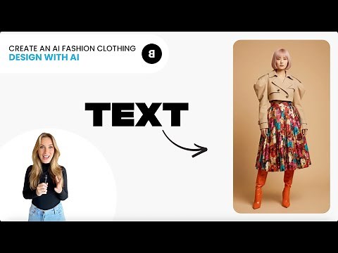 Create AI Clothing Designs in Seconds from Text or Images - Fashion AI Design Generator