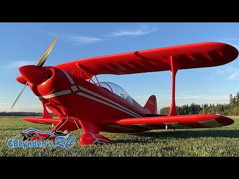 Maiden Flight Review | FMS Pitts V2 1400mm RC Biplane