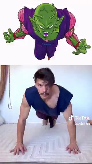 Well done👏He nailed cosplay, Freddie Mercury and Dragonball all at once.