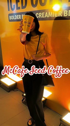 McDonald's McCafé Iced Coffee Event on August 19