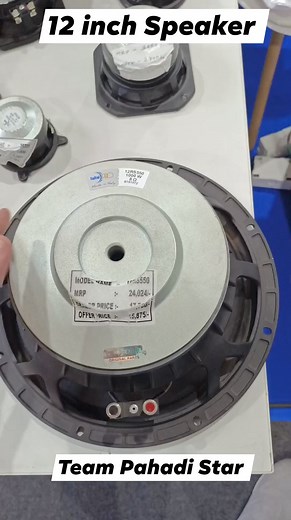 12K views · 192 reactions | 12 inch new speaker faital Pro #shorts #reels #viral #teampahadistar #djspeaker #MumbaiExpo #faitalpro | Team Pahadi Star | Facebook