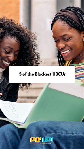 5 of the Blackest HBCUs (and colleges overall): 5. Morehouse College (Atlanta, GA): 94.29% 4. Morris College (Sumter, SC): 94.92% 3. South Carolina State University (Orangeburg, SC): 95.10% 2. Mississippi Valley State University (Itta Bena, MS): 95.57% 1. Spelman College (Atlanta, GA): 97.05% Source: “Colleges with the Highest Percentage of Black, Non-Hispanic Students” by @collegexpress *Originally posted on TikTok in May 2023* #poupcards #mvsu #morehouse #spelman #hbcu | PO' UP Card Game