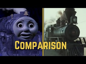 Polar Express Train Chase v. Lone Ranger Train Chase - A Side by Side Comparison