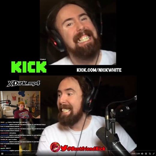 Nick White LEFT IN SHOCK after seeing Asmongolds NEW Disgusting Teeth 💀🤢"Bro... That's bad..." 🤮"That has to be the most disgusting thing i saw in my life..." 😭