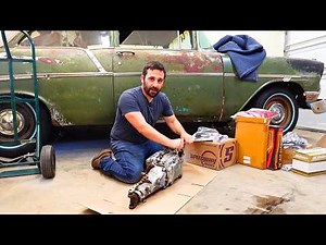 We're Working On The 4-Speed! Abandoned 1956 Chevy Build