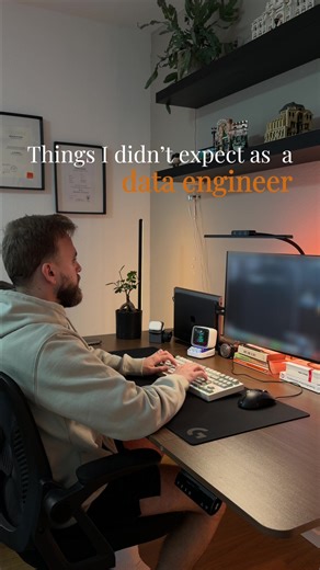 Nobody tells you this about becoming a data engineer: You think your job will be: writing SQL, building pipelines, coding all day Reality? It’s more like talking to business stakeholders who don’t really know what they want, figuring out what data product they actually need, translating vague ideas into real systems, building something… then changing it 3 times. On top of that:, fixing broken pipelines and issues (almost everyday), dealing with messy, inconsistent data, debugging systems instead