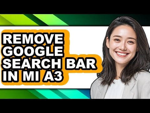 How to Remove Google Search Bar in Mi A3 (full Guide)
