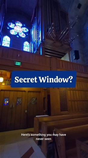 2K views · 282 reactions | There's a secret window at the Cathedral. | Cathedral of Christ the King, Atlanta | Facebook