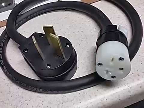 NEMA 6-20 to NEMA 10-50 EV adapter