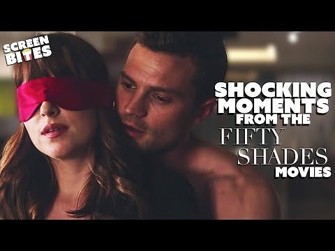 The WILDEST Moments from the 50 Shades of Grey Movies! | Screen Bites