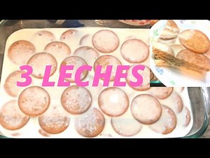 Postre de Marias de 3 leches | carlota #capirotada #eslirecetasfaciles