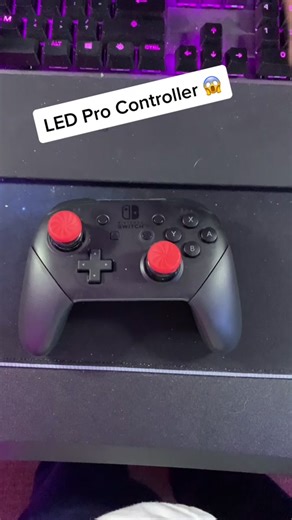 Custom LED Nintendo Switch Pro Controller