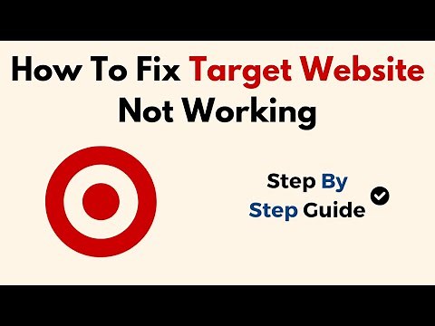 How To Fix Target Website Not Working