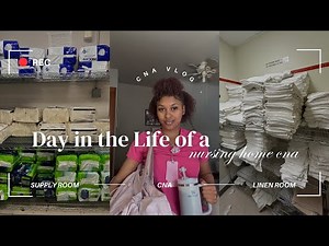Day in the Life of a CNA/ PCT Vlog | nursing home 👵, 2nd shift, 8 hour shifts