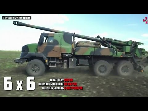 Canons Caesar : des soldats ukrainiens disent merci à la France