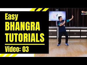 Bhangra Tutorials (Video 03) | Learn 3 Easy Bhangra Steps for Beginners | Step2Step Dance Studio