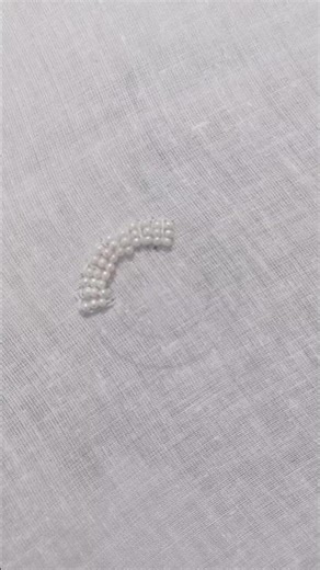 ✨ Beautiful Moti Design | Easy & Trendy Hand Embroidery | Mokshi_Designs #shorts #embroidery ✨