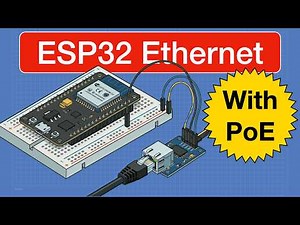 Ethernet & Power-over-Ethernet with ESP32 - Build a PoE Camera and a Web Server