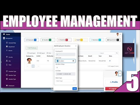 Part 5️⃣ | Employee Management System with .NET 8 Blazor Wasm & API -adding relationships