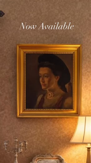 The Marialva Collection on Instagram: "Just listed on themarialvacollection.com ✨ Two original oils just arrived—and they could not feel more old money collected-home. First: a striking portrait of a young woman in traditional German/Austrian Trachten dress—fitted bodice, soft blouse, pearls, and that dramatic ribboned hat. Moody, elegant, and absolutely timeless in a classic gilt frame. And for the romantics: a dreamy European waterside landscape—castle ruins on the shore, sailboats gliding acr