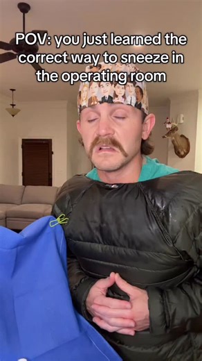 Hunter Norton | A wise way to sneeze #medschool #medicalstudent #medicalschool #medicalhumor #doctor #doctors #doctorsofinstagram #nurse #nurses #nursing... | Instagram