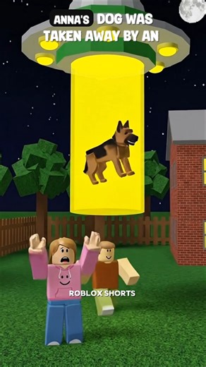 ALIEN STOLE HER DOG 🥶 #shorts #roblox