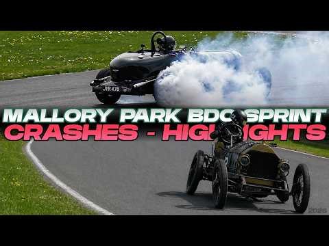 Mallory Park Crashes & Highlights, Bentley Drivers Club Sprint, 26/4/26