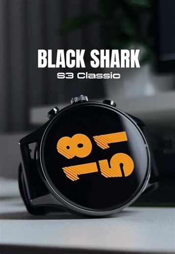 Unboxing the Black Shark S3 Classic Smartwatch