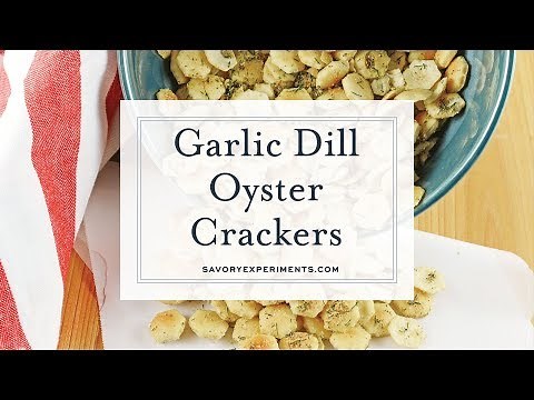 Dill Seasoned Oyster Crackers