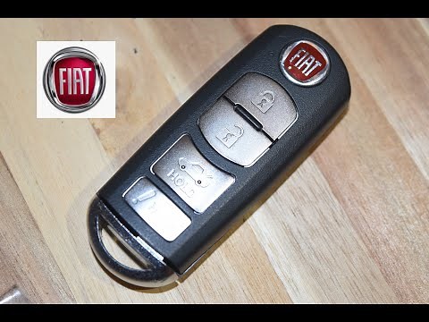 2017 - 2020 Fiat 124 Key Fob Battery Replacement - EASY DIY