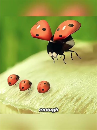 this ladybug had one goal in mind — raising a pack of little troublemakers.