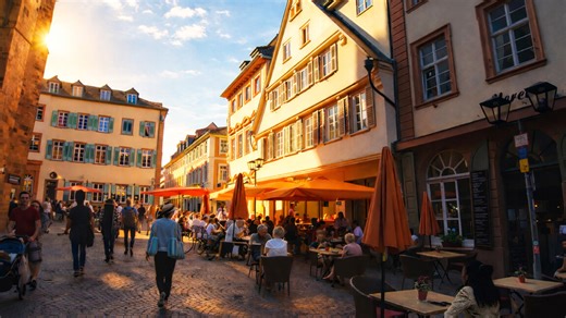What is it like in Heidelberg Old Town?