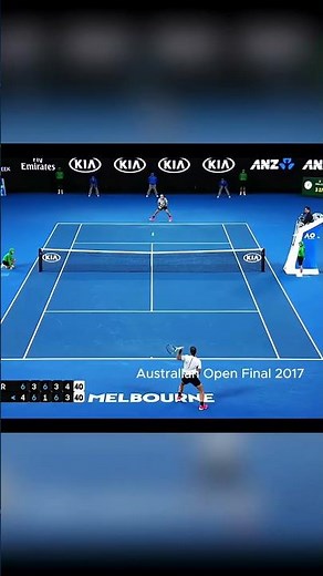 Australian Open Final 2017 FEDAL Best Point