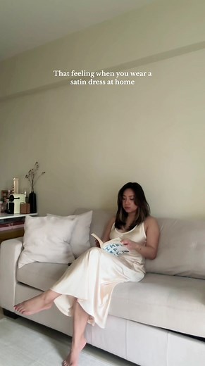 Feel Gorgeous at Home with a Satin Dress | Women's Month Inspiration