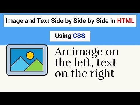 How to Align Image & Text Side by Side in HTML using CSS